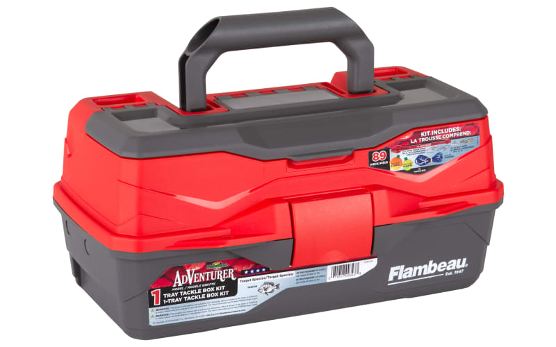 Flambeau Adventurer 1-Tray Tackle Box Kit Cabela's