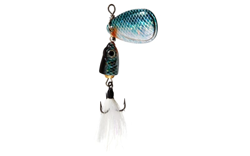 Cuiller Tournante Blue Fox Vibrax Shallow VSS1SH - 1/8 Oz - Leurre Pêche Shiner