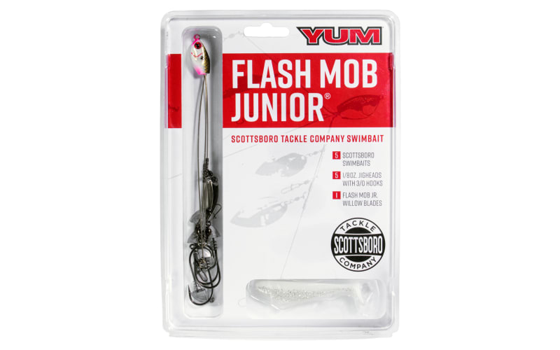 Yum Flash Mob Junior Scottsboro Swimbait Kit Sight Minnow