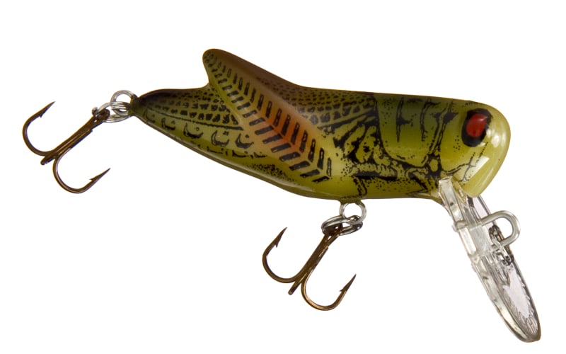 Rebel Lures Crickhopper Cricket/Grasshopper Crankbait Fishing