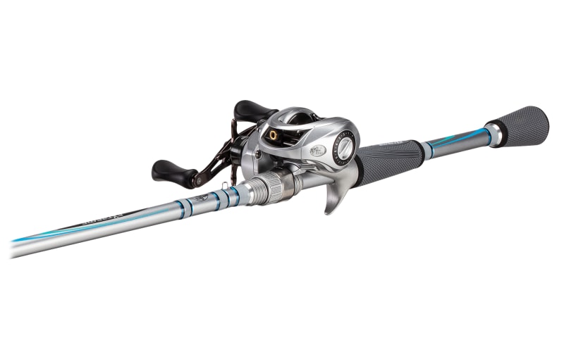 One Bass Fishing Rod and Reel Combo, Medium Fast Baitcasting