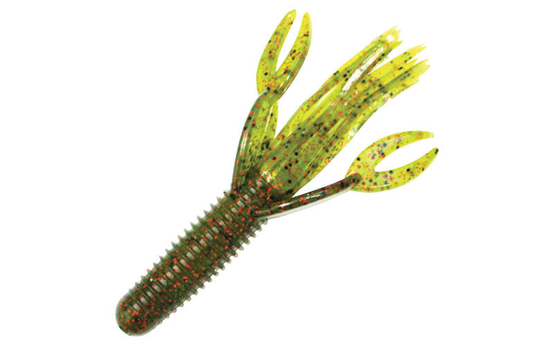 Big Bite Baits Craw Tube Soft Plastic Lure – Pack Of 8 For Crappie & Bass Fishing