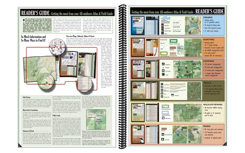 Northern Michigan All-Outdoors Atlas & Field Guide by Sportsman's Connection