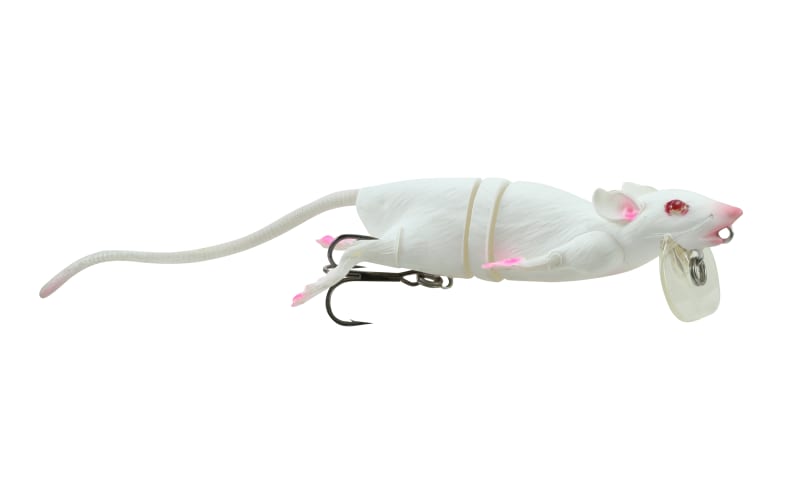 bassin rat fishing lure PB 3 PIECE The Bass Hole it features a custom Savage Gear 3D Rad Rat