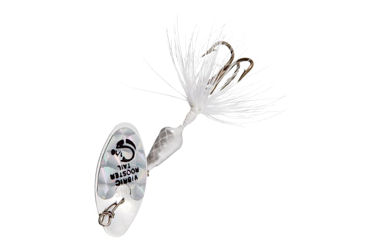 bass rooster tail lure [12Pcs] Spinnerbaits Fishing Lures Packaged in a Bass Pro Shops 349 Worden's Rooster Tail Trout Pak