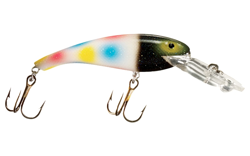 cordell wally diver fishing lure Cotton 1/4 oz The proven slender profile and tight wiggle make it a go Cotton Cordell Wally Diver |