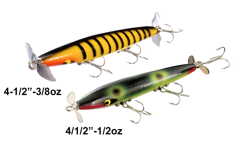 Smithwick Devils Horse 3/8 oz Surface Fishing Lure - Tiger Roan