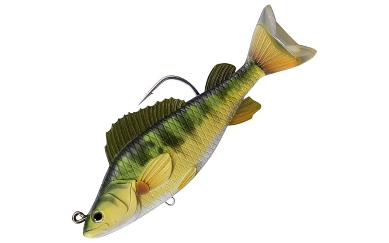 Fishing Lure Yellow Perch Rig Live Target Yellow Perch Rattlebait