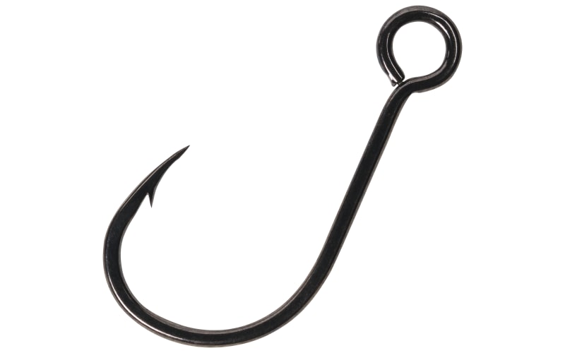 carved fish hook da Hawaiian Store Hand-Carved Polynesian Black Wood Engraved Makau Fish Hook  wit