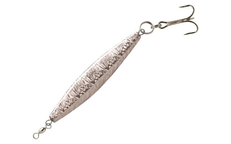 diamond king fishing lures VMSIXVM Jigs Saltwater Lures, 1-16oz Casting Jigging Spoon Surf Fishing Sinking Flat Metal Jig with Tube Tail, Vertical Ocean Trolling Jig Bait for Striper, Bluefish, Tuna, Salmon Little brother to the popular MINI 5 Diamond Fishhook - Fulcrum