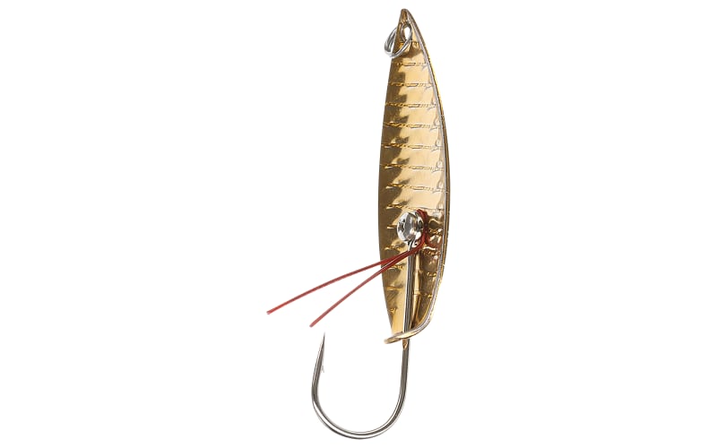 Aqua Dream ADL Weedless Willow Spoon - 1/4 oz. - Nickel/Red | Bass Pro Shops