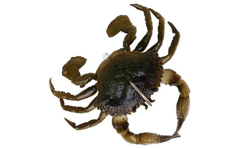 crab lures fishing saltwater Savage Gear TPE 3D Blue Crab A lifelike swimming and feeding action turn this lure into a fish magnet D.O.A. Soft-Shell Crab - Nite