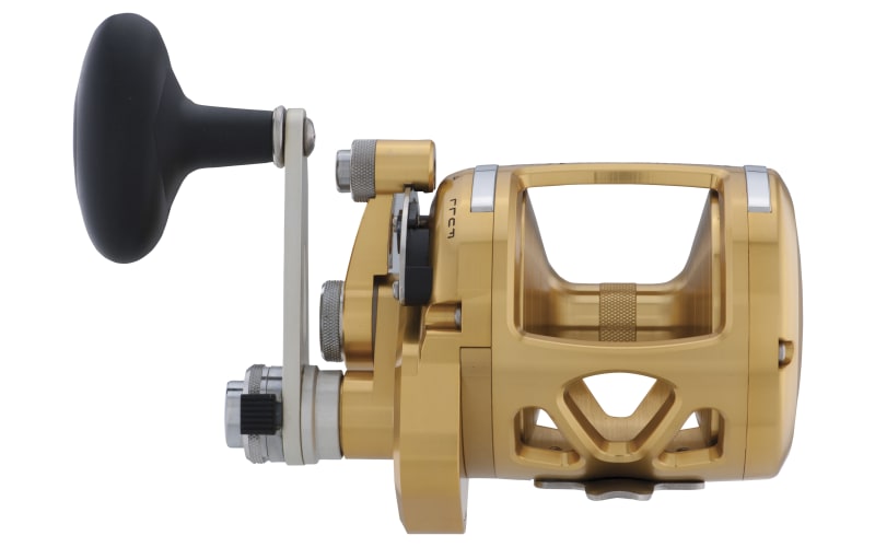 PENN International VIS Gold Two-Speed Lever Drag Reel