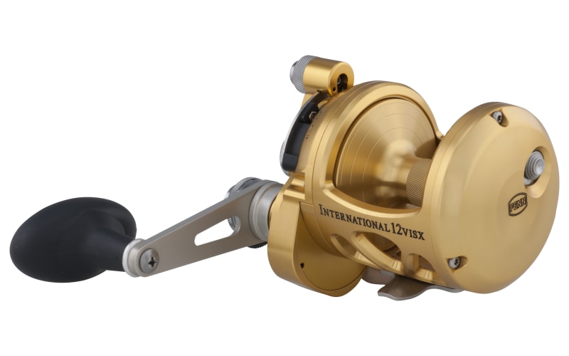 PENN International VISX Gold Two-Speed Lever Drag Reel