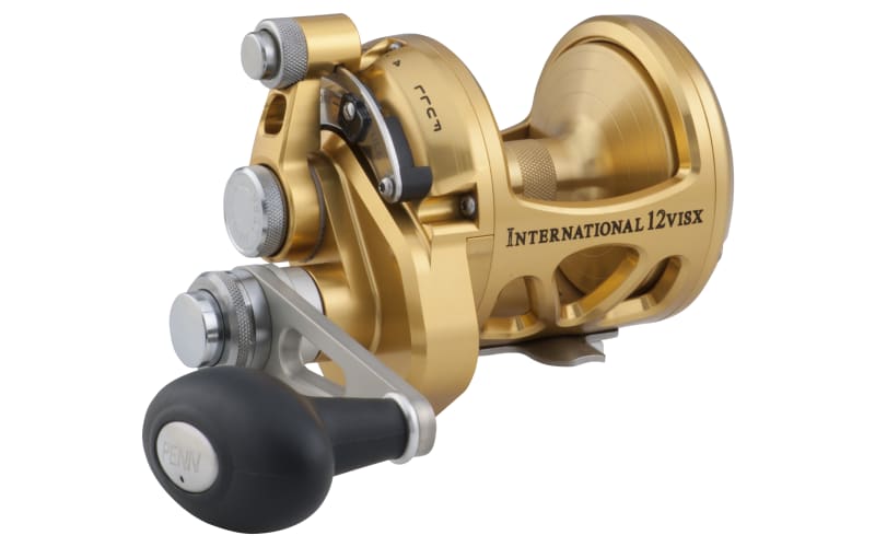 PENN International VISX Gold Two-Speed Lever Drag Reel