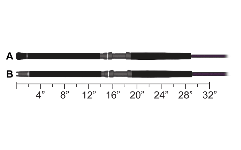St. Croix MSWC66MF Mojo Salt Conventional Rod