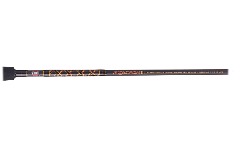 PENN Squadron III Conventional Surf Rod SQDSFIII2040C12 Bass