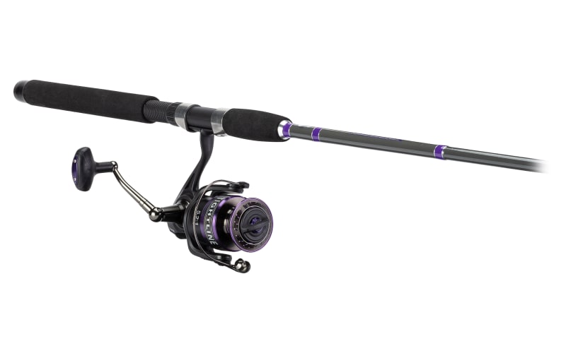 Offshore Angler Purple Tightline Spinning Rod and Reel Combo - TL6081225B-2