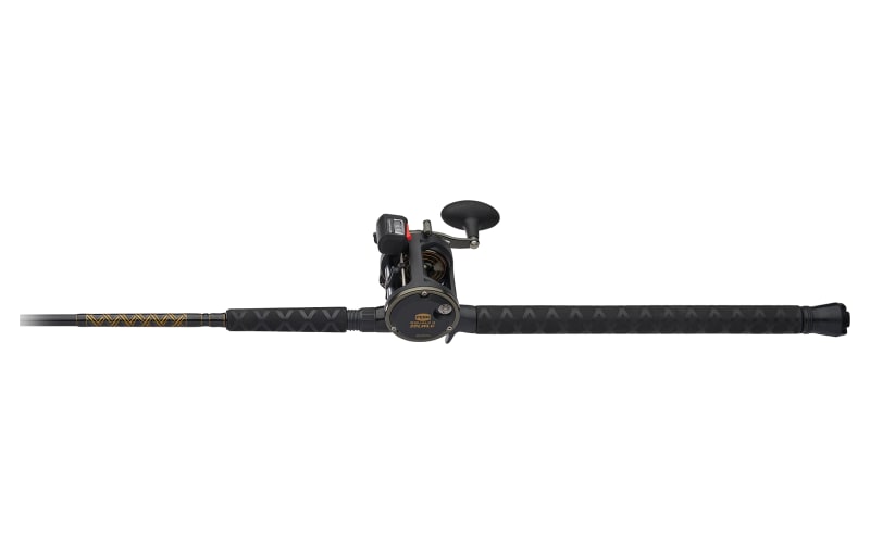 Penn Squall II Conventional Level Wind Line Counter Reel