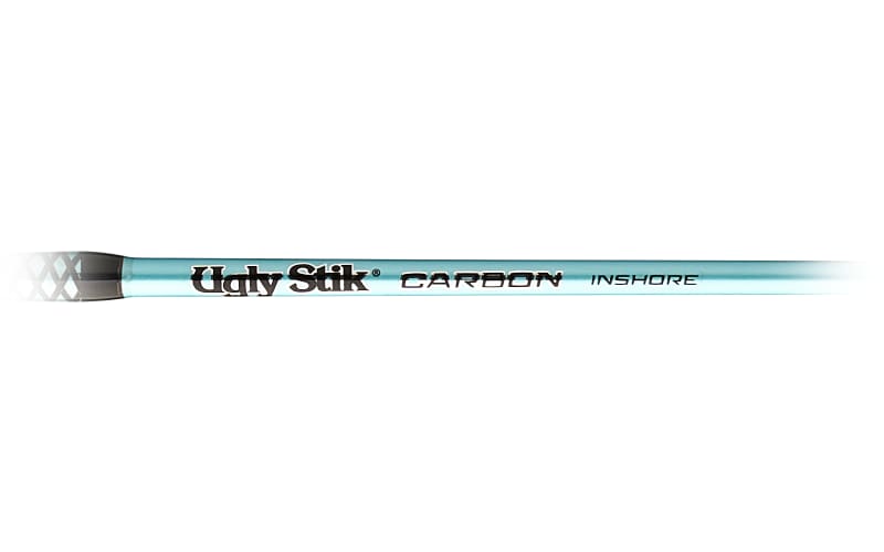 SHAKESPEARE 6'6 Ugly Stik Carbon Inshore Spinning Rod, Medium Light Power