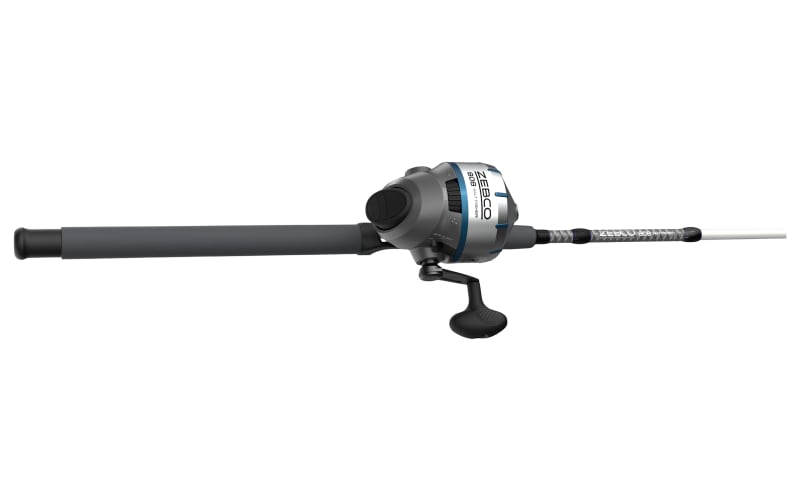 Zebco Zeb 808 7'-2pc-mh Spincast Combo