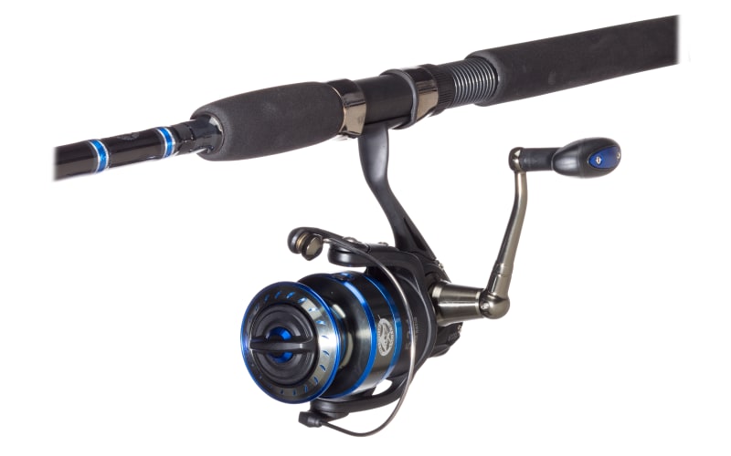 Offshore Angler Purple Tightline Spinning Rod and Reel Combo - 4000 - 7' - Medium - 5.2:1