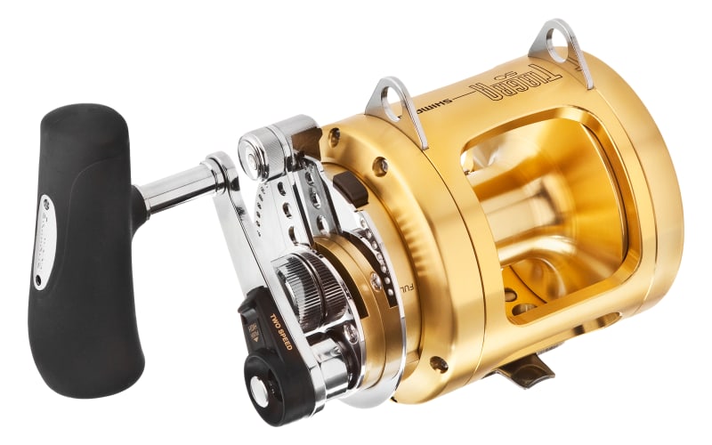 Shimano Tiagra Conventional Two-Speed Saltwater Reel | Bass Shimano Tiagra Conventional Two-Speed Saltwater Reel | Bass