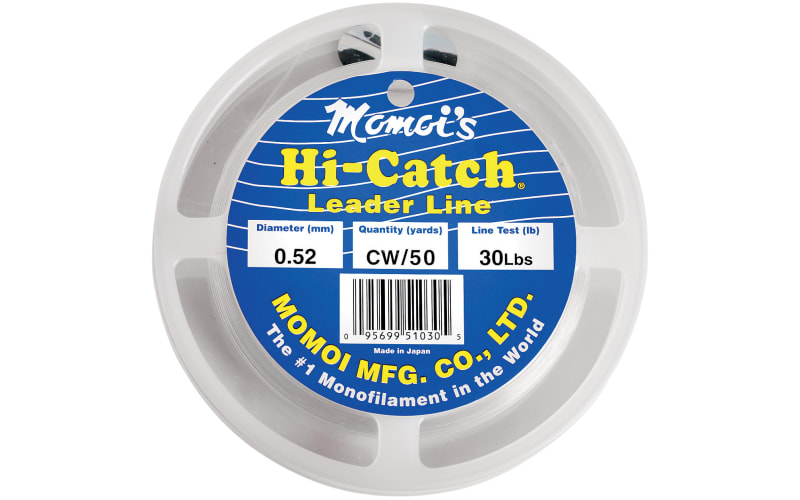 リール masahiroceo Momoi's Hi-Catch Nylon Monofilament Leader Keeper - 50 Yards