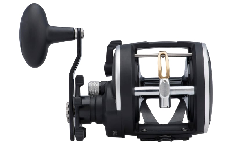 Mulinello Da Traina PENN Rival Level Wind - Rapporto 5.1:1, Recupero 74 Cm/giro, Drag 6.8 Kg, Bobina In Alluminio, Per Pesca In Mare
