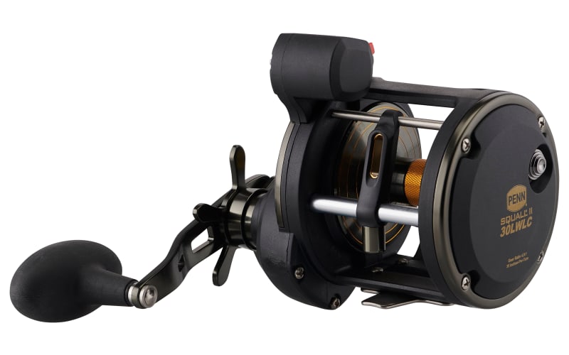 Penn Saltwater Low Profile Baitcaster Reels, Squall