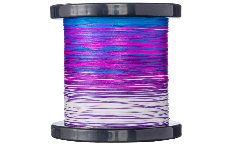 nomad braided fishing line Design PANDERRA Cyan Multicolor X8 Braid 150YDS (Dia. 0.19mm) 10 pounds Suited for casting Nomad Panderra 8X Braid- Cyan