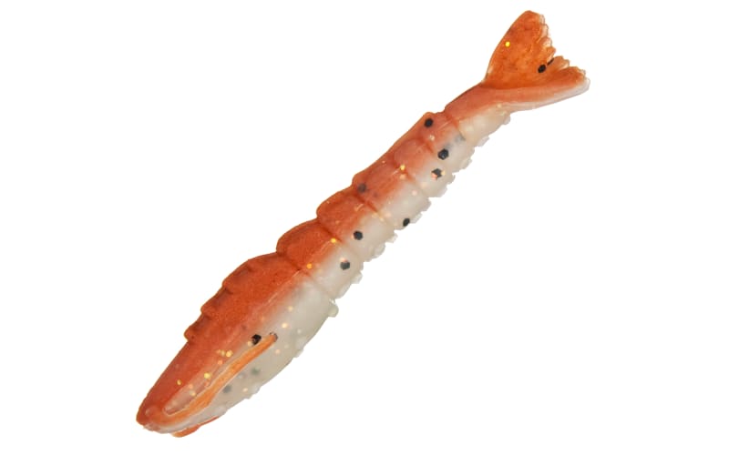 Leurre Souple Berkley Gulp! Turbo Shrimp - Imitation Crevette, Parfumé, Pour Pêche En Eau Salée (5cm, Couleur Camo) - 9