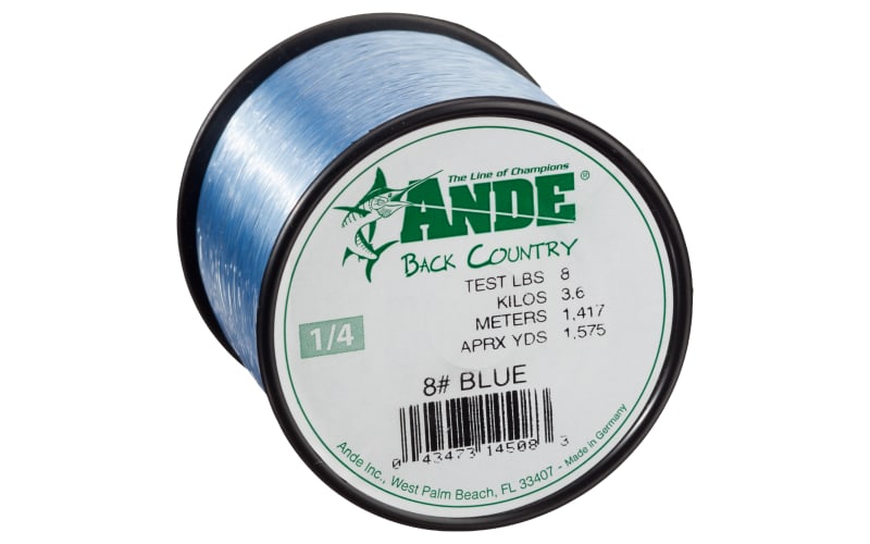 Ande Back Country Monofilament Line - 1/4 lb. Spool | Bass Pro Shops