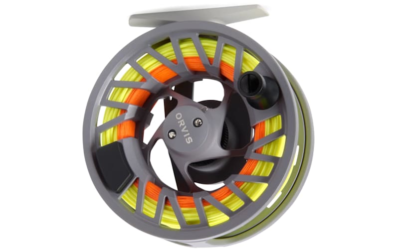 cabelas orvis fly reels Hydros Reel Silver / II 3-5wt Positive click drag knob delivers consistent settings Orvis Hydros Fly Reel Flats