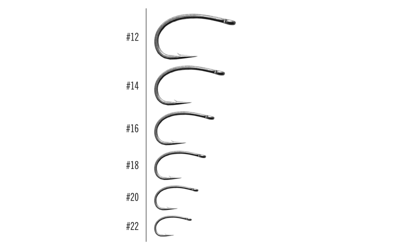 Montana Fly Company 7188 Heavy Wire Straight Eye Scud and Emerger Fly Hook