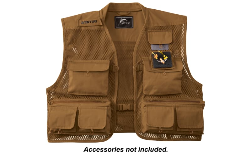 White River Fly Shop Aventur1 Mesh Fly Fishing Vest | Bass