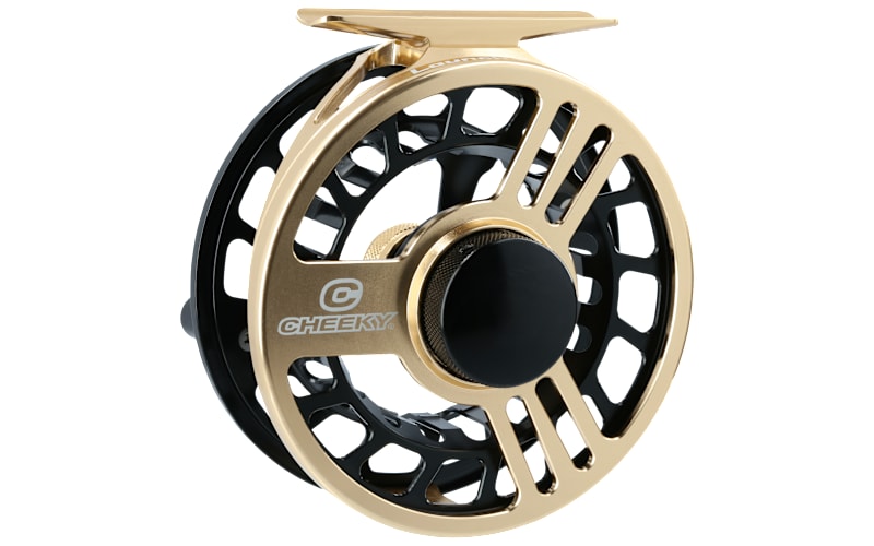 cheeky tyro triple play fly reel Drip and Spool Bundle and spool cap are CNC machined aluminum Cheeky Launch Triple Play Fly