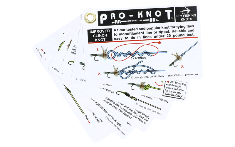 Pro-Knot Fly Fishing Knots Card Set | Cabela's for Free Printable Fishing Knot Cards