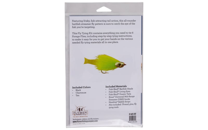 Flymen Fishing Company Panfish and Topwater Trout Popper Fly Tying