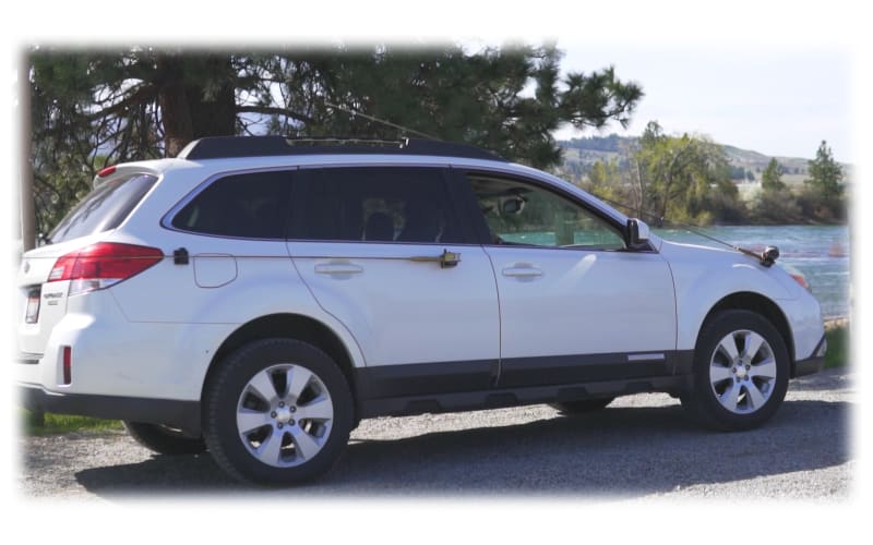 Subaru outback fishing rod holder 2025