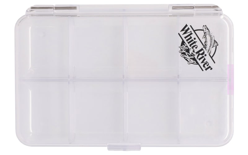 White River Fly Shop Riseform Clear Fly Box