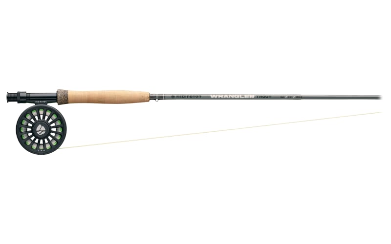 Redington Wrangler Pond Kit 490-4, Fly Fishing Outfits Online, Best 4wt  Fly Rod Kit, Trout Fly Fishing Rods