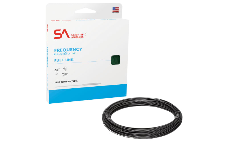 SCIENTIFIC ANGLERS FREQUNCY FULL SINK Ⅵ WF-7-S 117302 100FT 30M DK GRAY 新品 定価11550 箱少し破れ Scientific Anglers Frequency Full Sinking Type VI Dk Gray WF