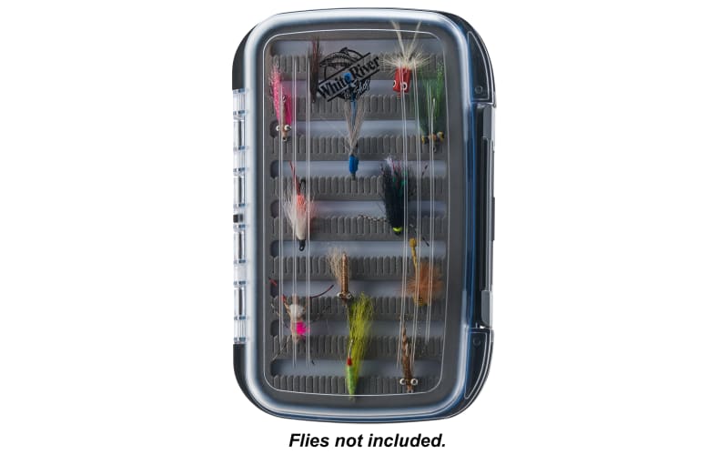 bass pro shop fly fishing fly box White River Fly Shop Riseform Double-Sided Fly Box