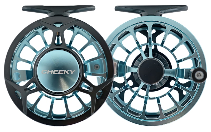 cheeky fly reels made in usa Spray Reel 350 / Electric Blue/Gold Key components like the reel foot Cheeky Sighter Reels  Rogue