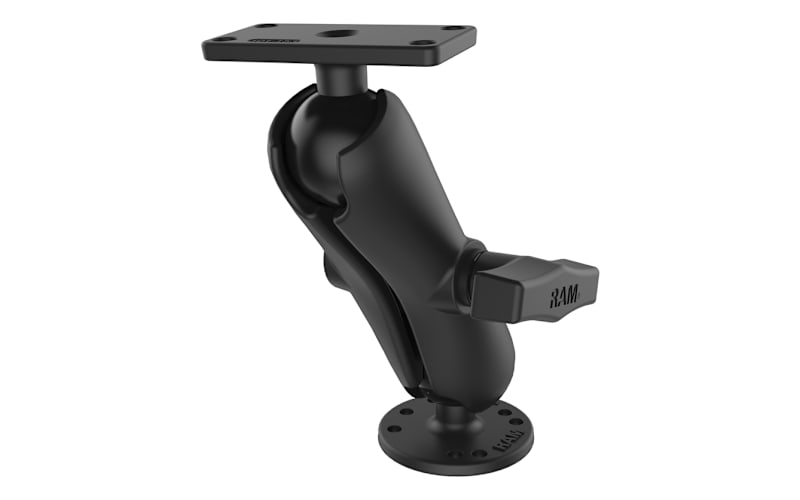 RAM® Mounts C-Size Drill-Down Double Ball Mount for