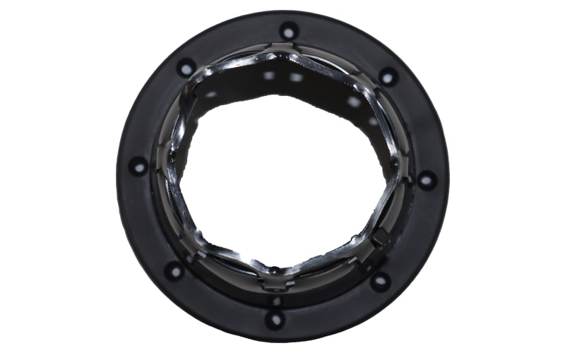 T-H Marine Cable Boot With Ring - 4.5” Black Vinyl Boot For Boat Motor Well Wiring