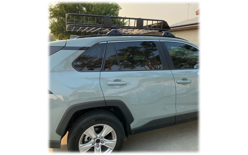 Simple Type Steel Car Roof Cargo Carrier Roof Top Luggage Basket