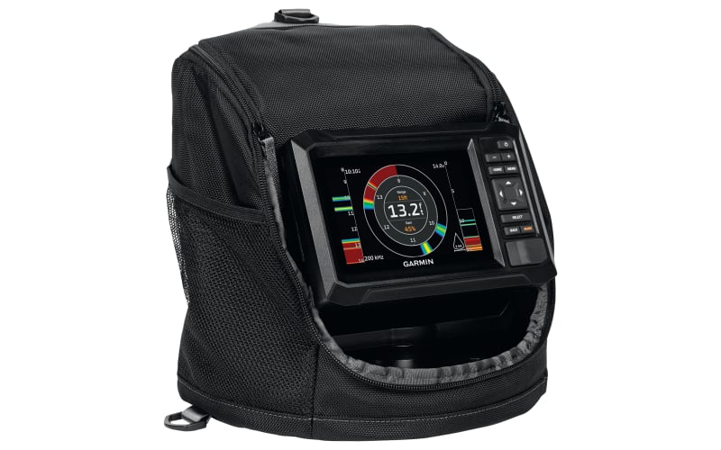 Garmin ECHOMAP UHD2 Keyed 5 cv Ice Fishing Fish Finder Bundle