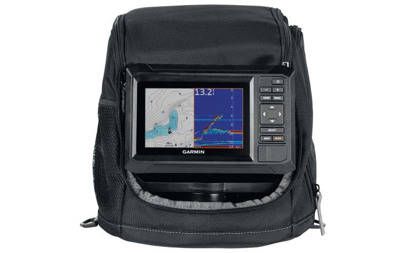 Garmin ECHOMAP UHD2 Keyed 5'' cv Ice-Fishing Fish-Finder Bundle